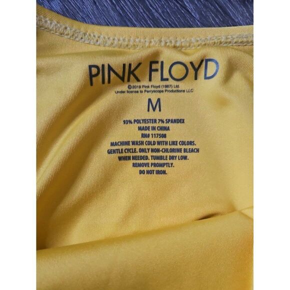 Pink Floyd High-cut Cheeky One-Piece Bathingsuit Women's Size Medium - Picture 4 of 4